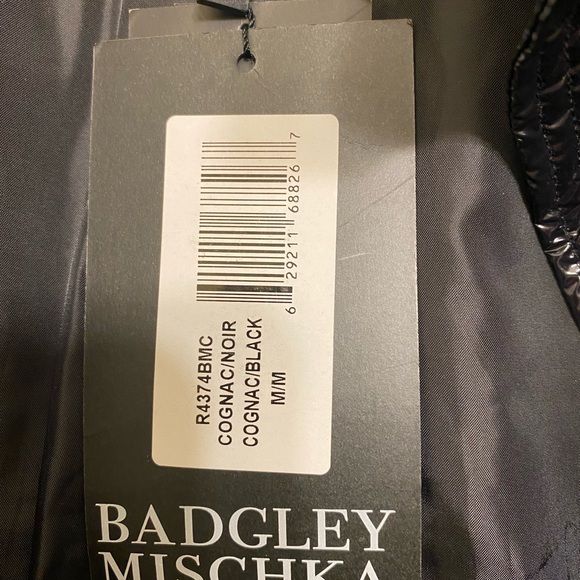 Badgley Mischka faux patent leather Jacket - Picture 12 of 14